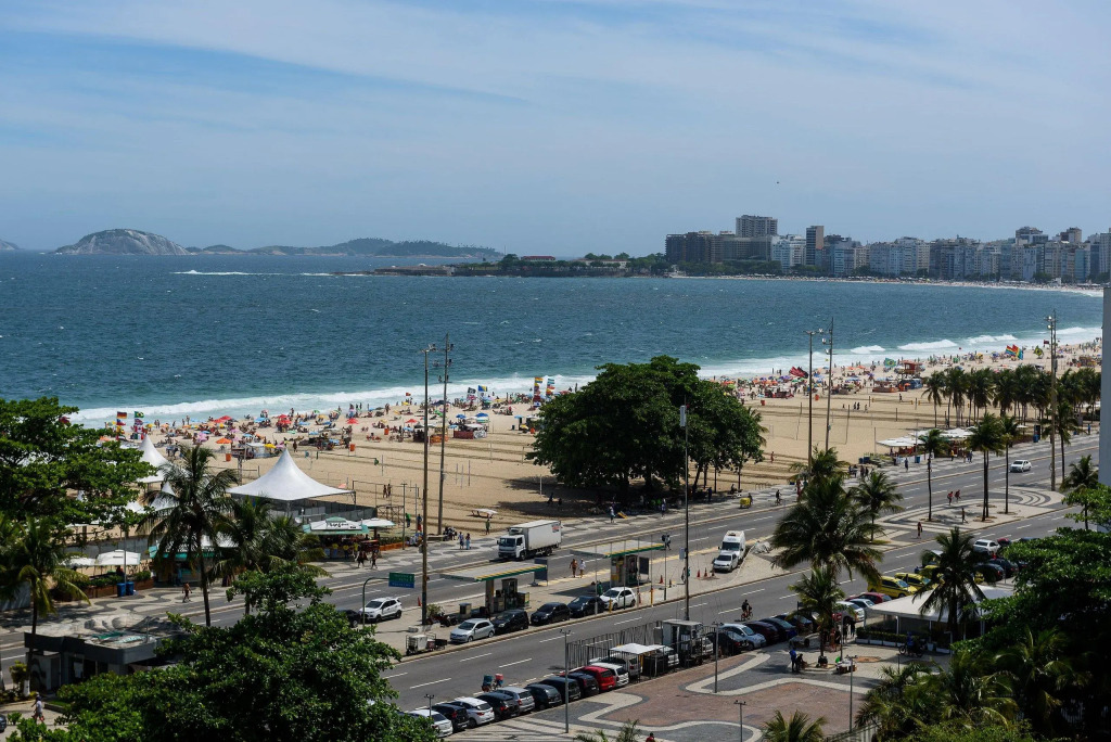 1Quarto com Vista-Mar em Copacabana | BRX 58/905