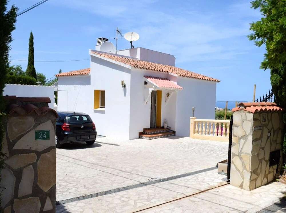 Villa With 4 Bedrooms in Dénia, With Wonderful sea View, Private Pool,
