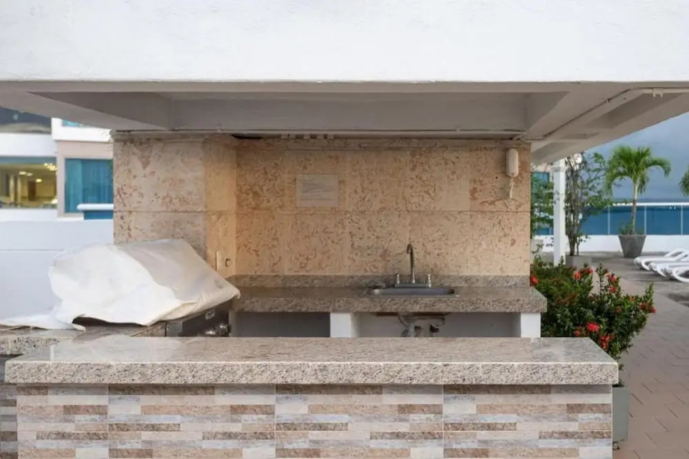 Apartamento con vista al mar 2Hab en Ctg
