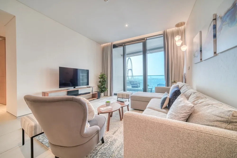 Modern 2BR w Sea View Balcony at Address JBR