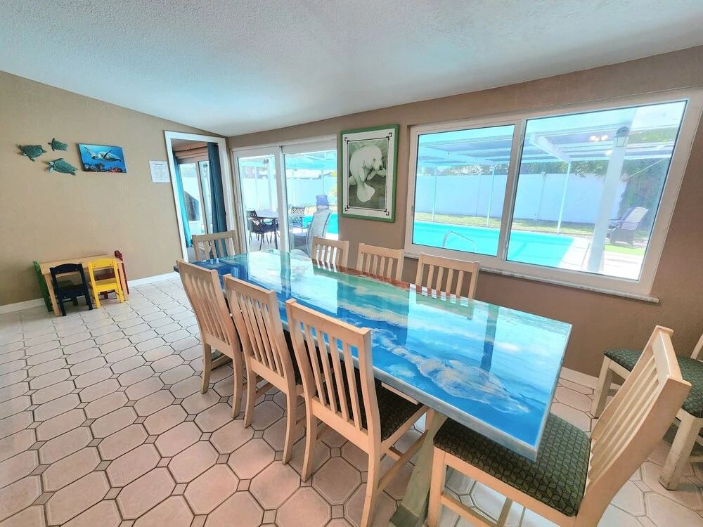 Sleeps 12 4 Bedroom Pool Home Close to Beaches Restaurants & More 4 Home by Redawning