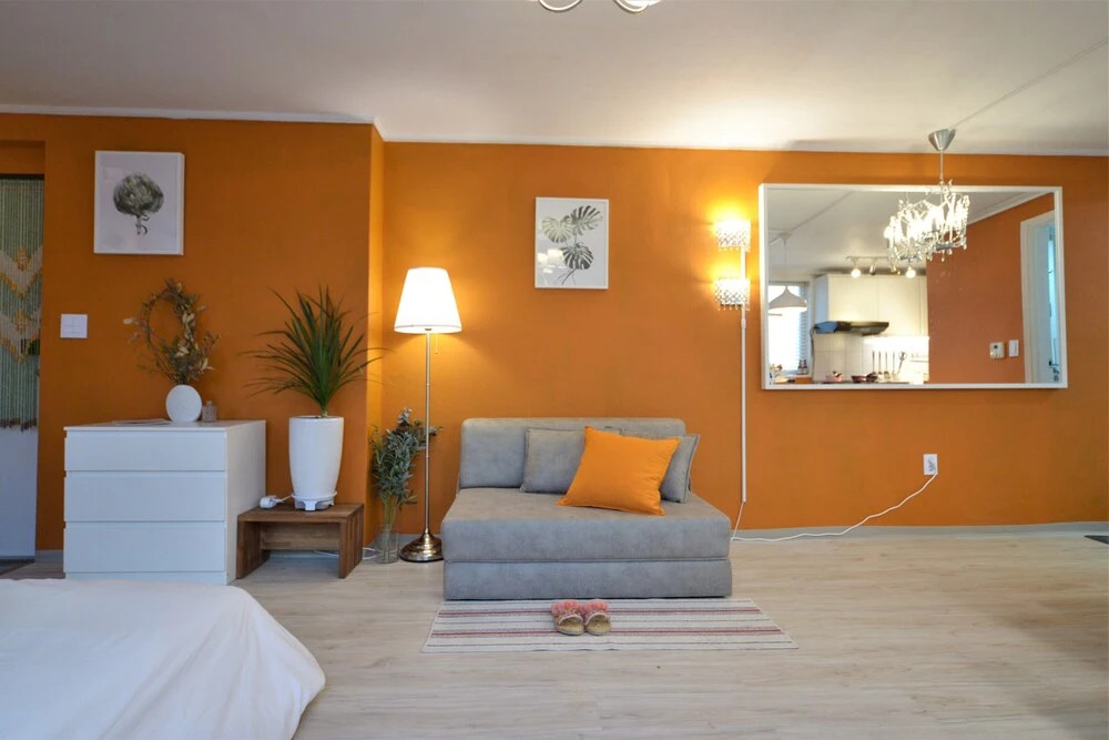 Orange Mango Cherry Party House