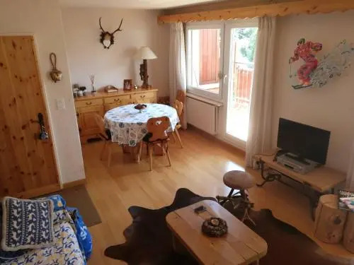 Apartment in Crans Montana Town Centre Mountain View