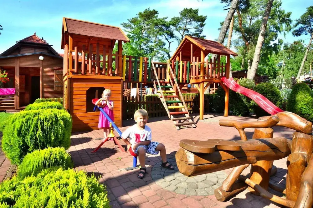Holiday House Near the Sea, Swimming Pool, Mielno