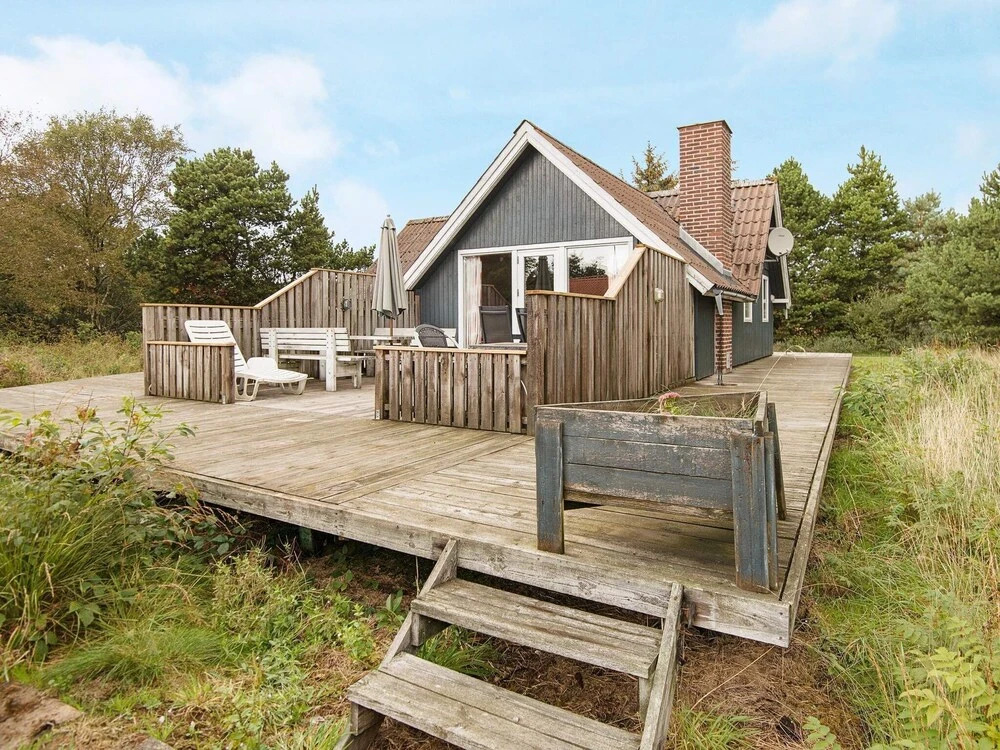Secluded Holiday Home in Vejers Strand With Terrace