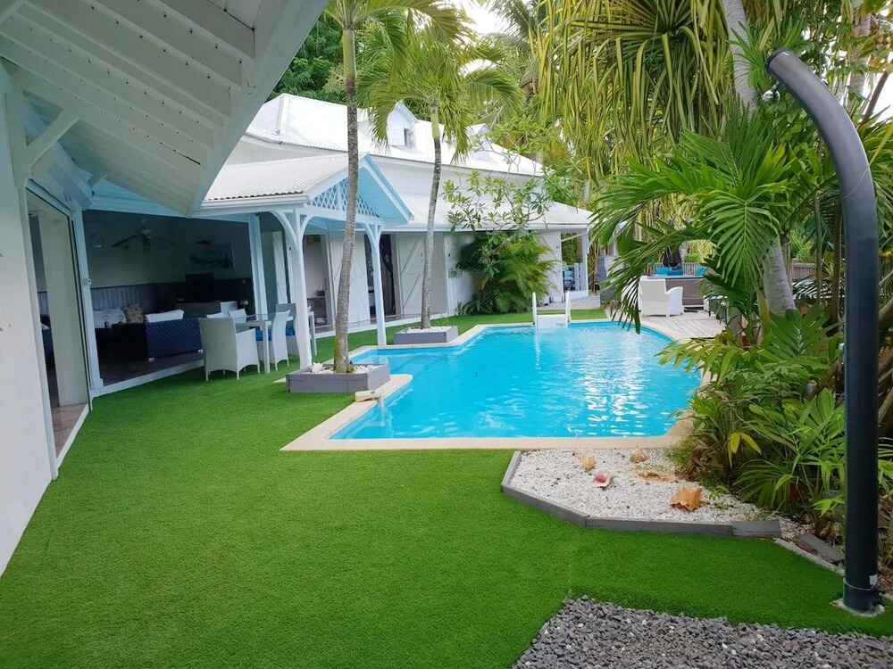 Villa With 4 Bedrooms in Le Gosier, With Private Pool, Enclosed Garden and Wifi - 3 km From the Beach
