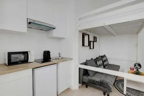 Magnifique Studio 1BR/4P - Guy Moquet / Brochant