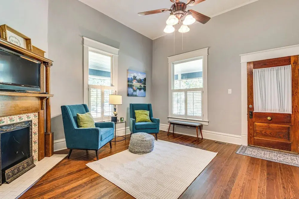 Walk to Mcdonough Square: Historic Home w/ Yard!
