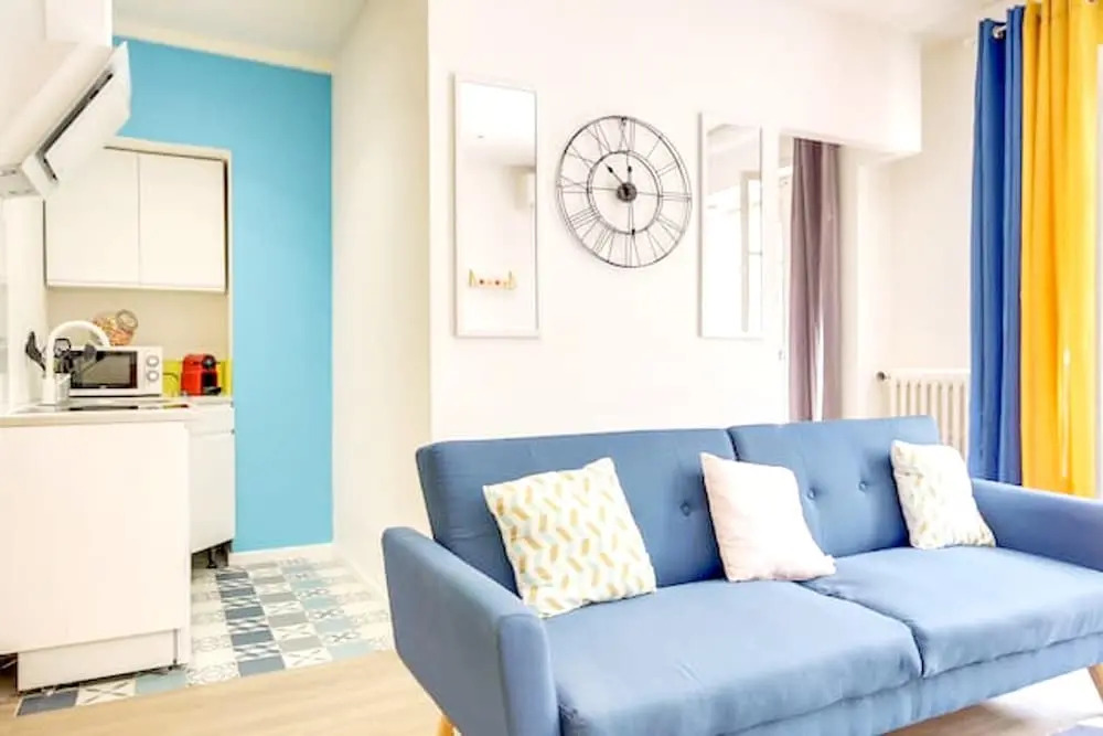 Apartment with One Bedroom in Cannes, with Wonderful City View, Furnished Terrace And Wifi