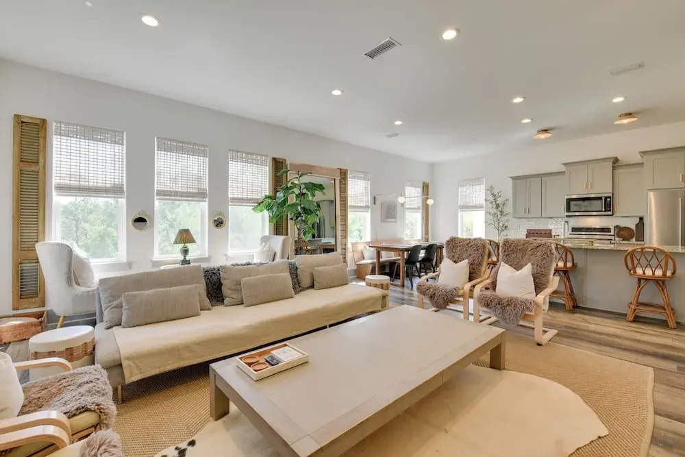 Beach House Right off 30 A w/ Golf Cart!