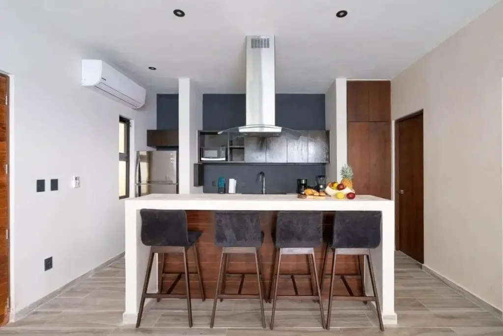Cozy 1Bbrm +Garden and Private Pool Aldea Zama