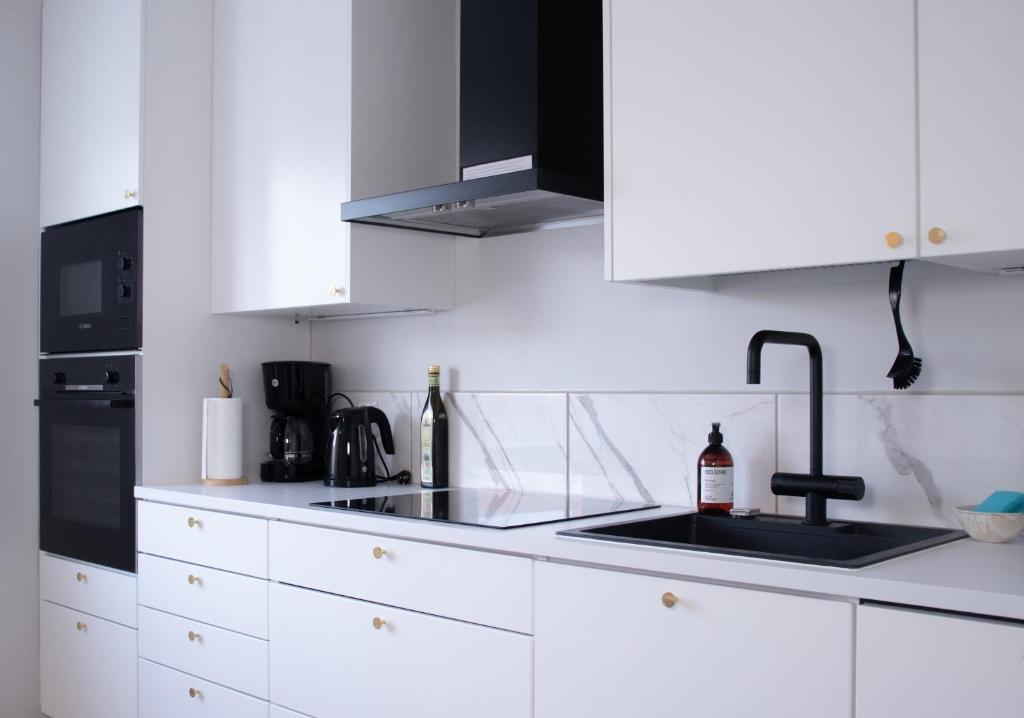 A stylish and quiet apartment in a great location