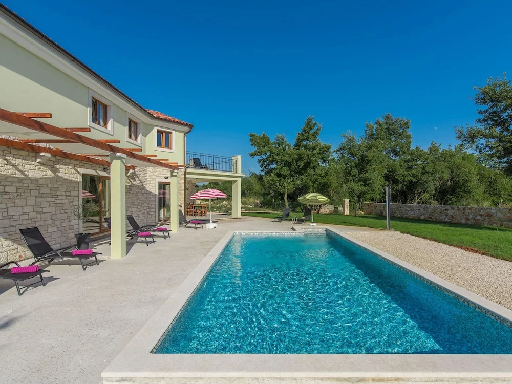 Newly Built Villa in a Secluded Location With a Pool for 8-10 People