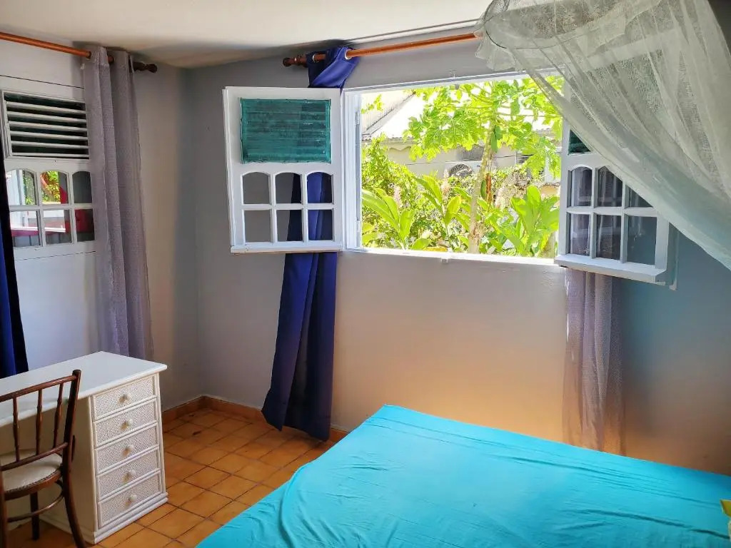 Appartement d'une chambre avec jardin clos et wifi a Sainte Rose a 2 km de la plage