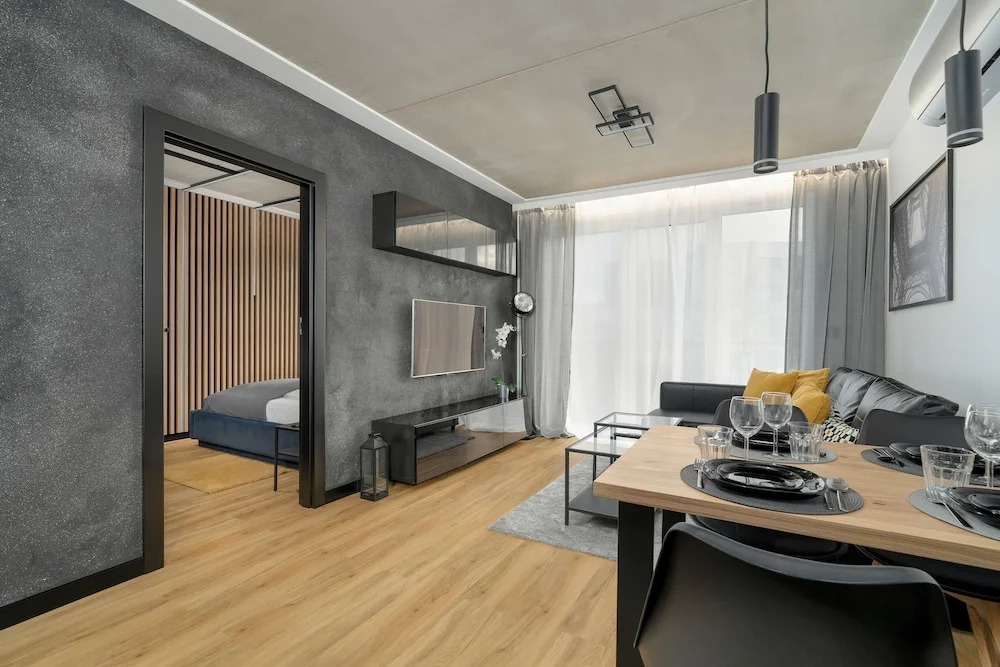 Black and Green Apartment by Renters