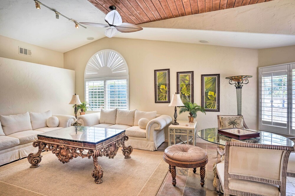 Indian Wells Oasis w/ Pool: Walk to Tennis Garden!