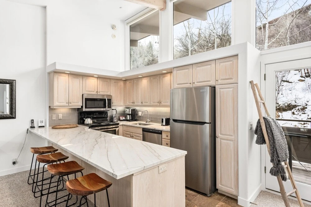 Two Bedroom Apartments with One of a Kind Location on Slopes of Aspen Mountain!