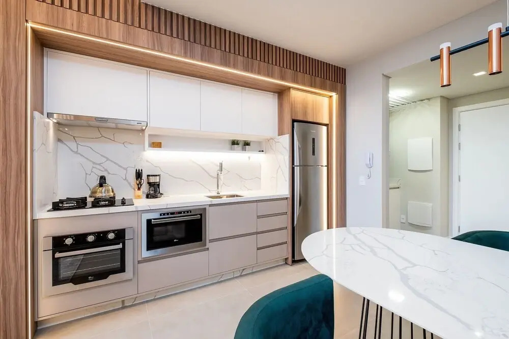 Duplex Design em Jurerê, Garagem e Churrasq JPR211