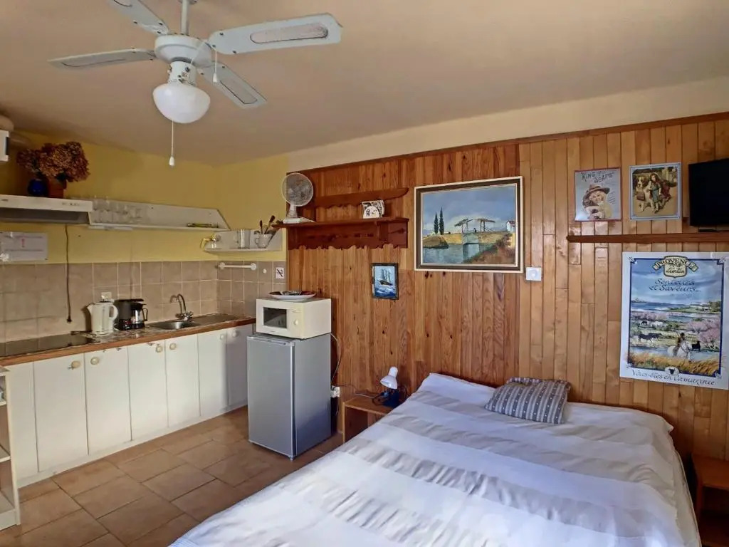 Studio Saintes-Maries-de-la-Mer, 1 pièce, 2 personnes - FR-1-475-54