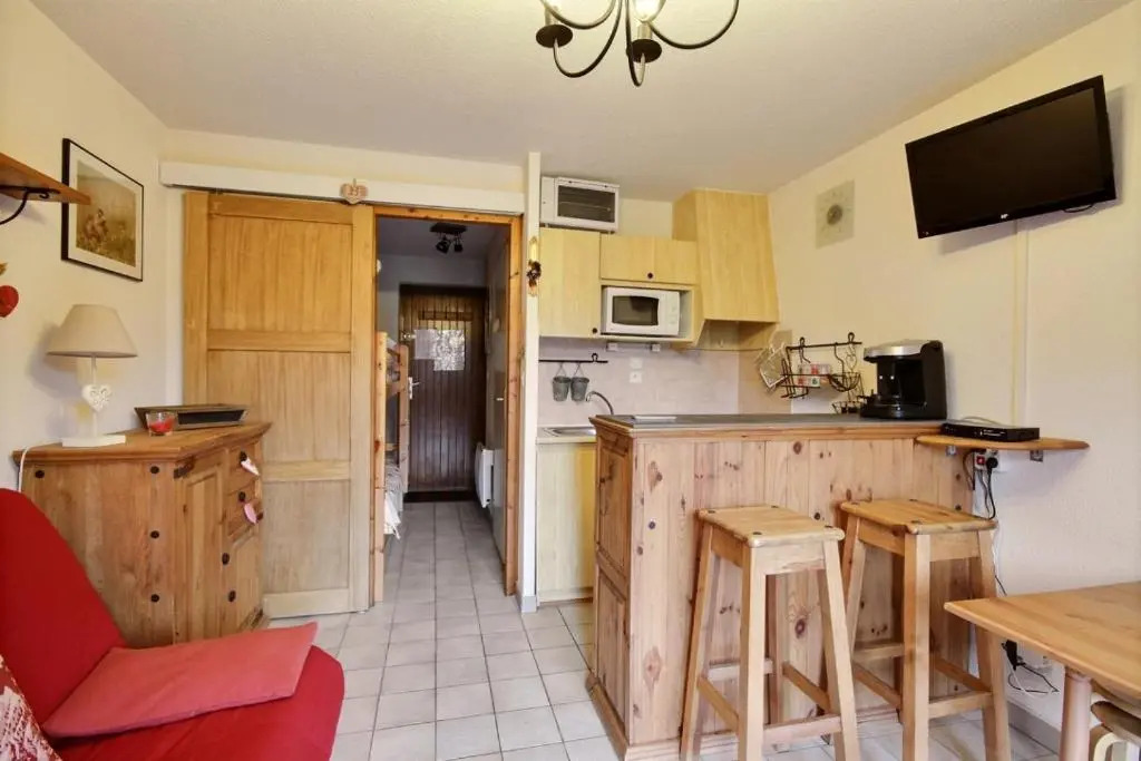 STUDIO AVEC VUE MONTAGNE -SAINT JEAN D'AULPS STATION - 4 Personnes- PIED DES PISTES 20