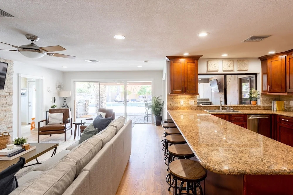 New Listing! Luxe Oasis: Pool, Spa & 2 Game Rooms Home
