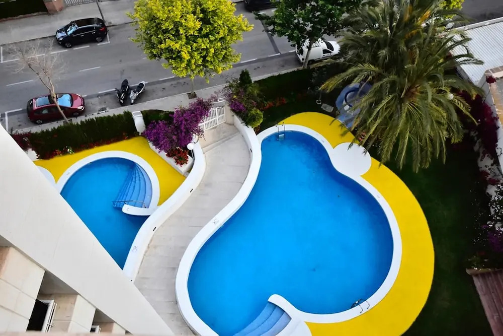 Apartment with One Bedroom in Benidorm, with Wonderful Sea View, Pool Access And Terrace - 700 M From the Beach