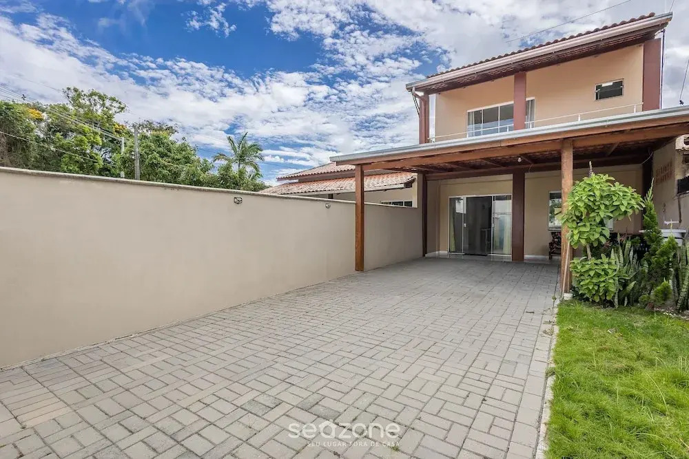 Casa 2Q c\/ churrasq. próx da praia JCA0001