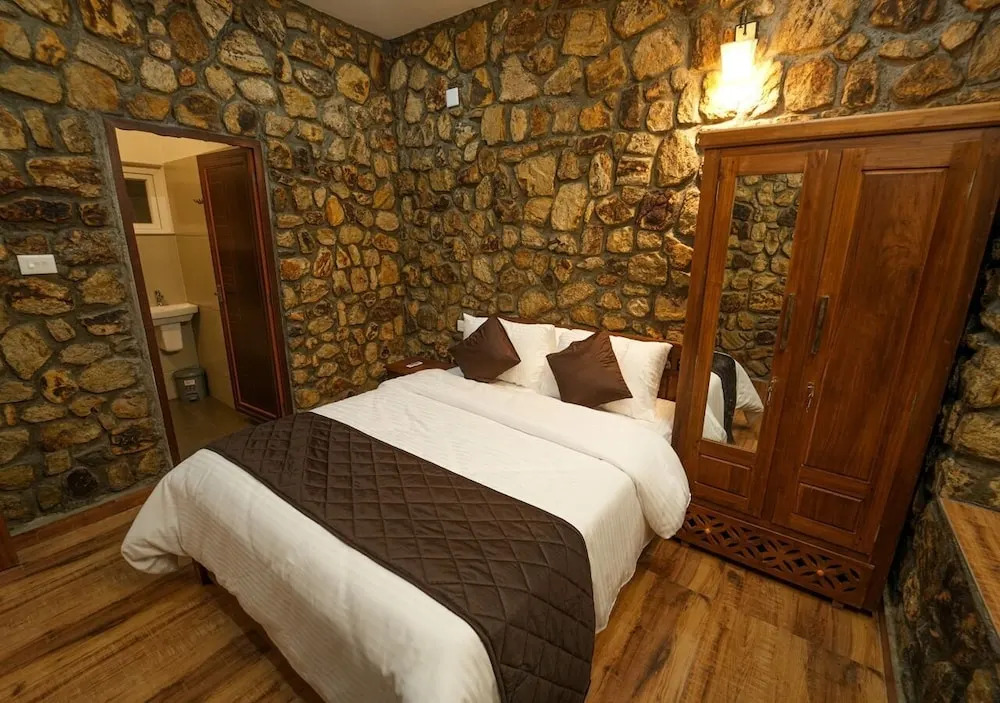 Stone castle by voye homes