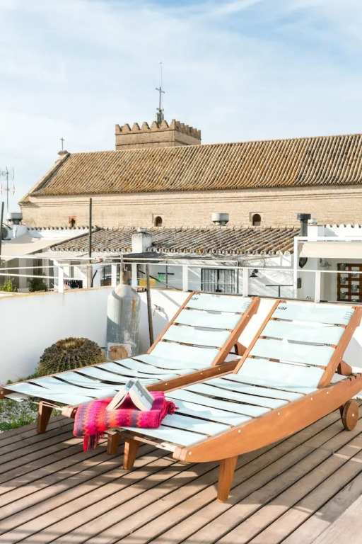 Ático con piscina privada y terraza