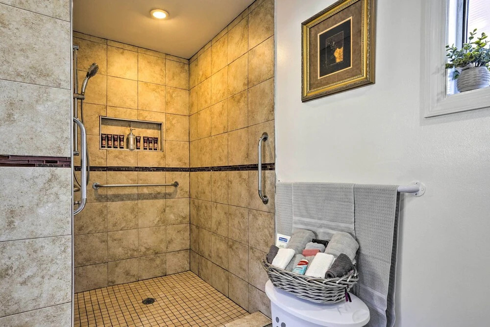 Central Elmont Studio w/ Great Outdoor Space!