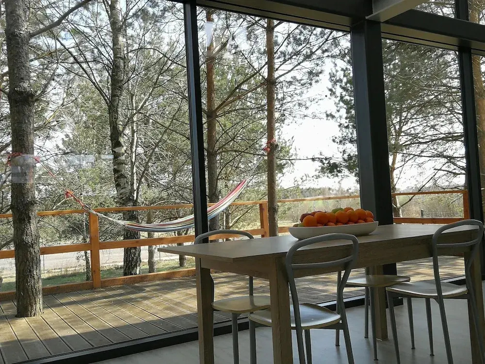 Glass Cottage in Jelenska Huta With Terrace