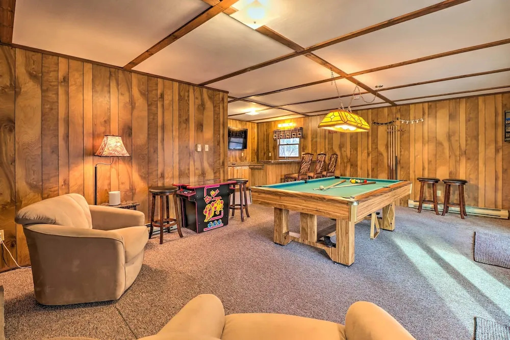 Lake Harmony Access: Home w/ Game Room + Fire Pit