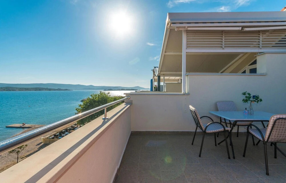 Stunning Apartment in Turanj, Biograd na mo With Wifi and 1 Bedrooms