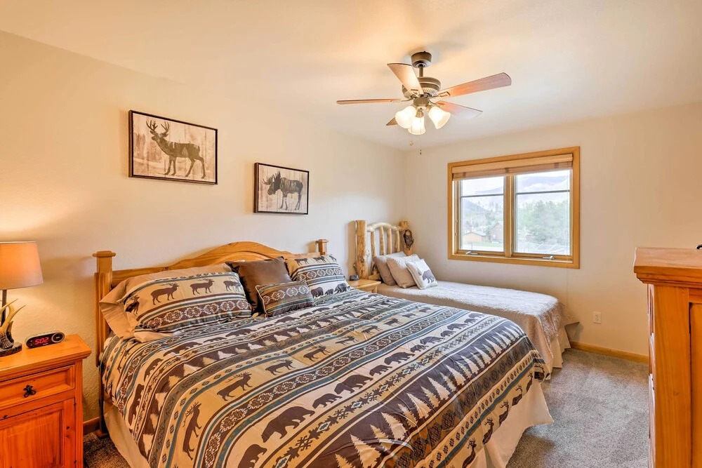 Steps to Grand Lake: Condo w/ Deck & Mtn Views