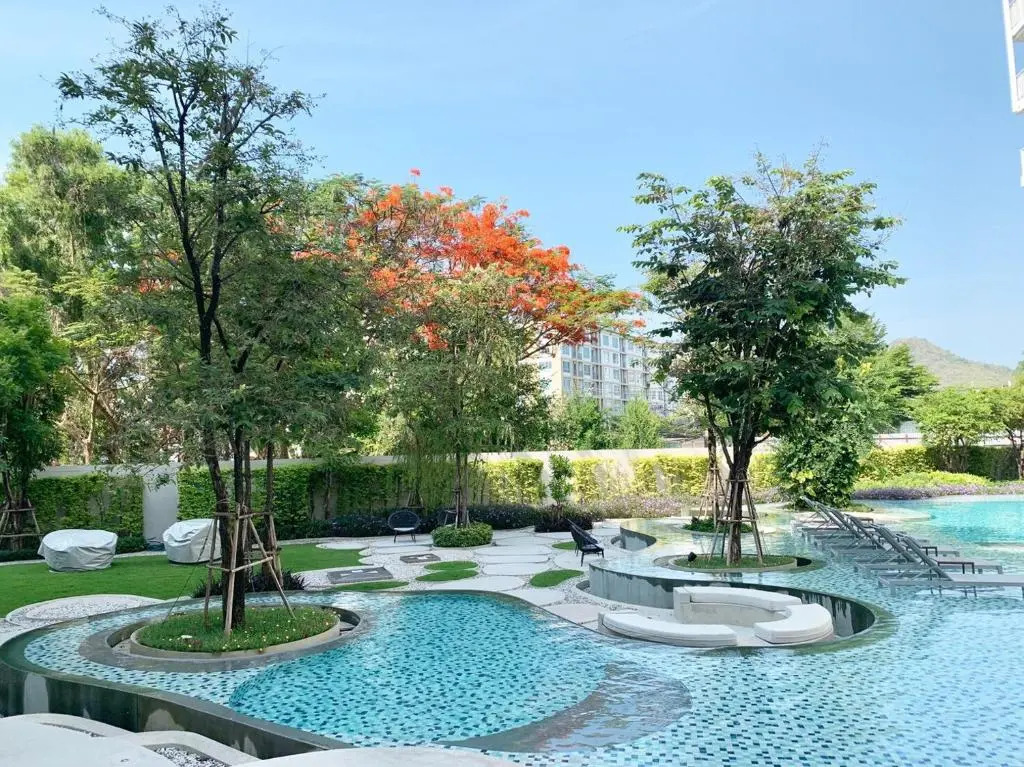 Summer Huahin 323,Near Beach&Cicada,Beautiful swimming pool