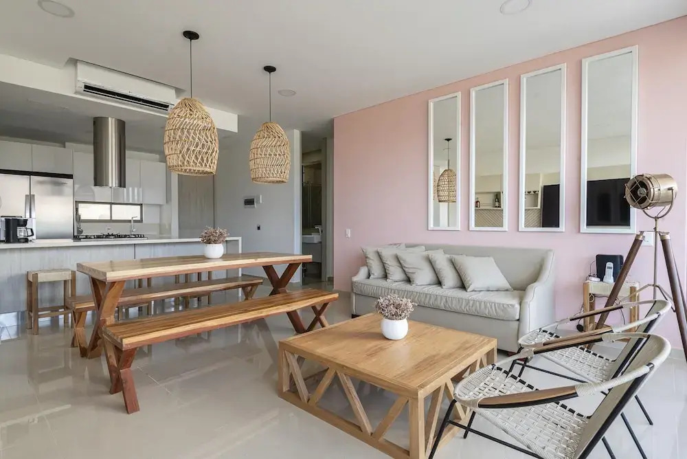 3BR Ocean View Apartment Pozos Colorado