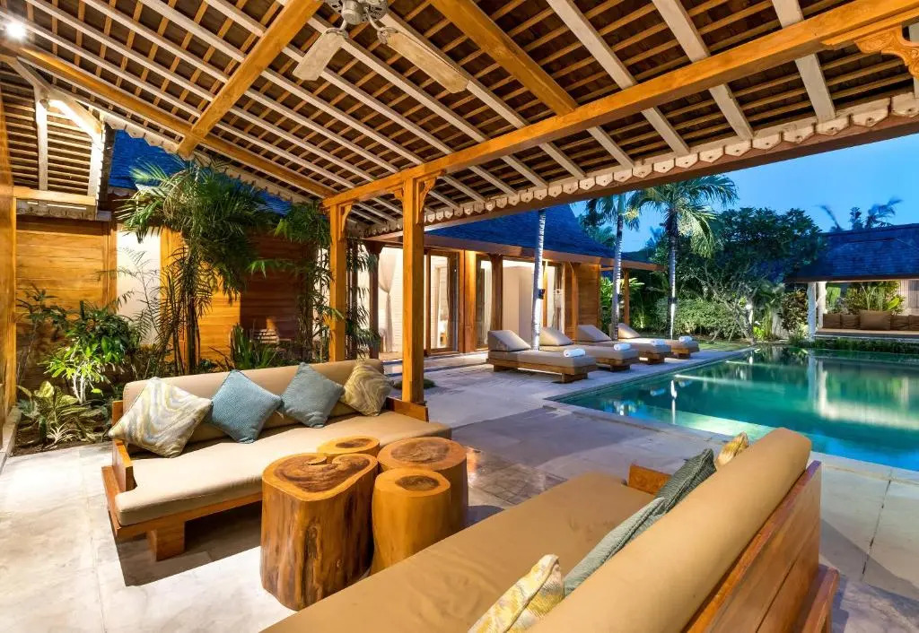 Peaceful 4 Bedrooms Private Pool Villas Rice Field View