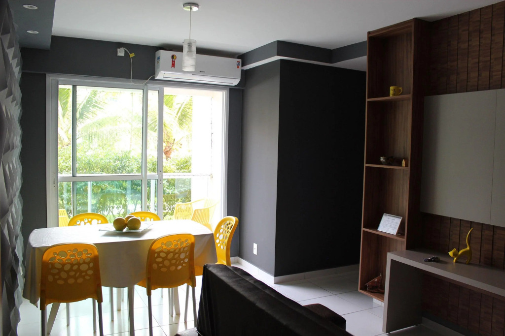 Apartamento Frente Piscina Térreo no Palm Village em Porto de Galinhas - Eco11