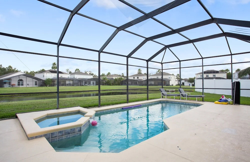 1207w Near Disney! Water View! Gamesroom! Balcony!