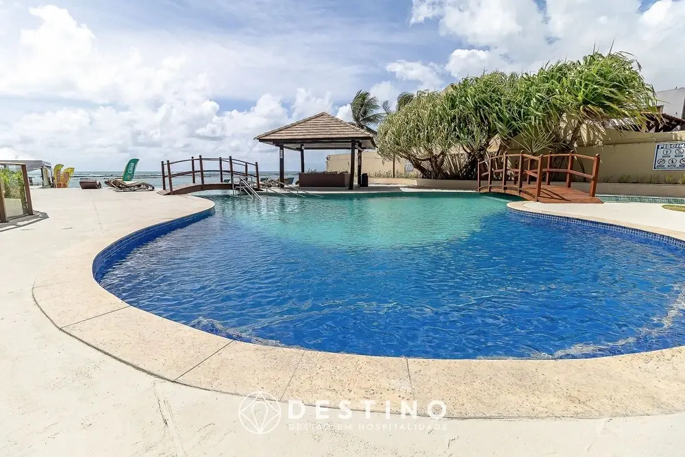 Cobertura Pé na Areia | Vista Deslumbrante | Luxo | Barra Bali | Destino BSM 402