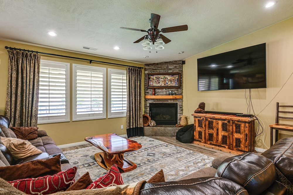 Backyard Oasis w/ Pool! Family Home in St George