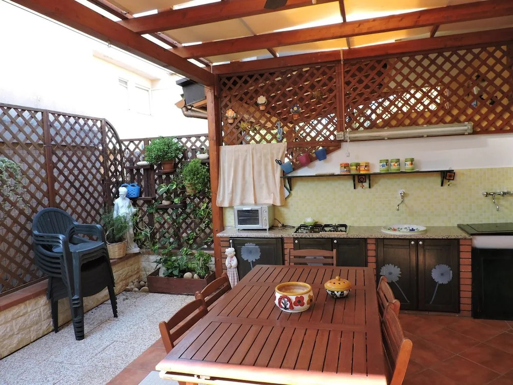House With in Punta Secca With Furnished Terrace 50 m Fr