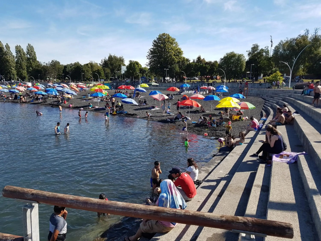 Depto primera línea de playa para 5 personas