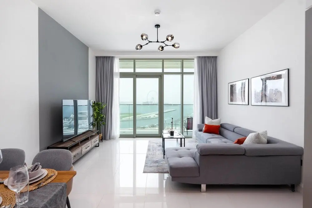 Elegant 2BR Emaar Beachfront Retreat