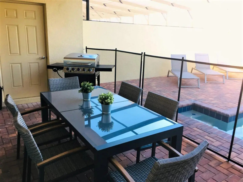 5Br 5Bath Townhome Pool BBQ 13min Disney 2260ft