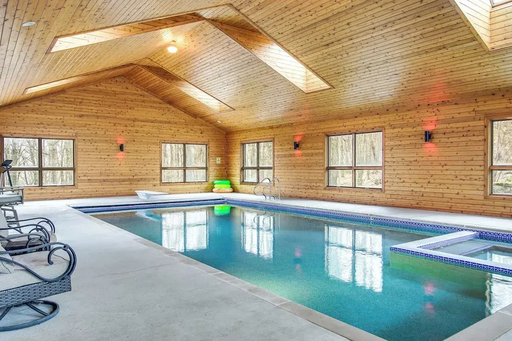 Family Home w/ Indoor Pool ~ 2 Mi to Elkhart Lake!