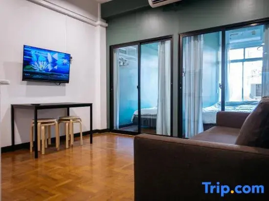 T3 Two Bedrooms Wifi Full Kitchen 1 Min to BTS