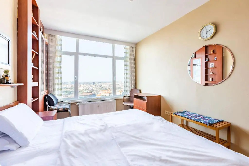 Pleasant Apartment with Impressive City View in Sisli