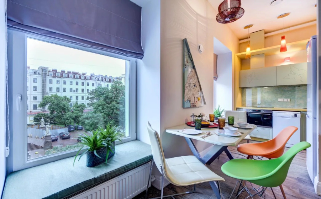 Luxury apartments on Nevsky 22