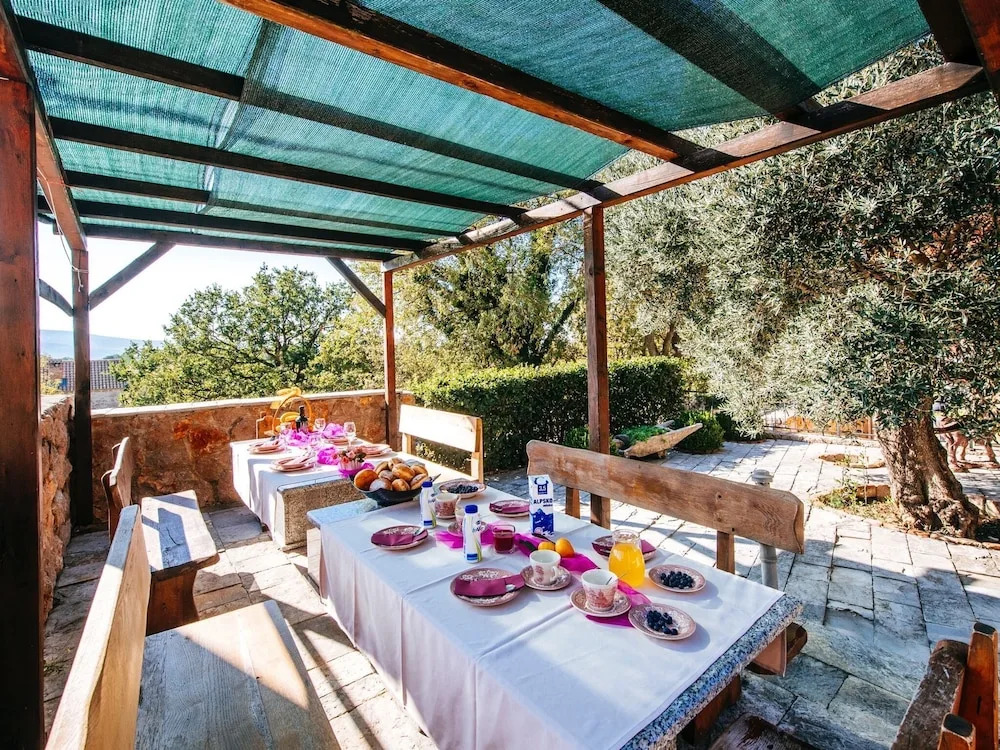 Traditional Stone House With Interiour Pool, Sauna, Garden, Terrace With BBQ